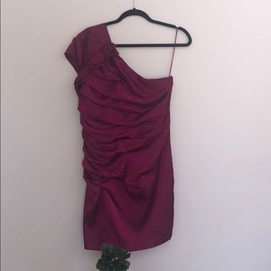 One Shoulder Cocktail Dress
